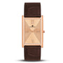Franklord The Indian Tank – Champagne Gold | Slim Luxury Watch for Men