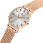 Franklord Classique Rose - Milanese Bracelet | Slim Men's Rose Gold Watch