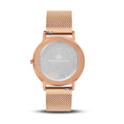 Franklord Classique Rose - Milanese Bracelet | Slim Men's Rose Gold Watch