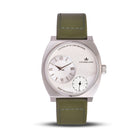 Franklord Eccentrica | Asymmetric Small Second Watch - The Ivory Sage
