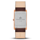 Franklord The Indian Tank – Champagne Gold | Slim Luxury Watch for Men