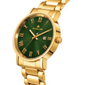 Franklord Mens Maha Vastu Watch - Emerald Green in Gold 2.0