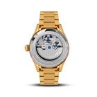 Franklord Navigator Imperial - Gold Dual Time Automatic Skeleton Watch For Men