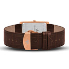 Franklord The Indian Tank – Champagne Gold | Slim Luxury Watch for Men