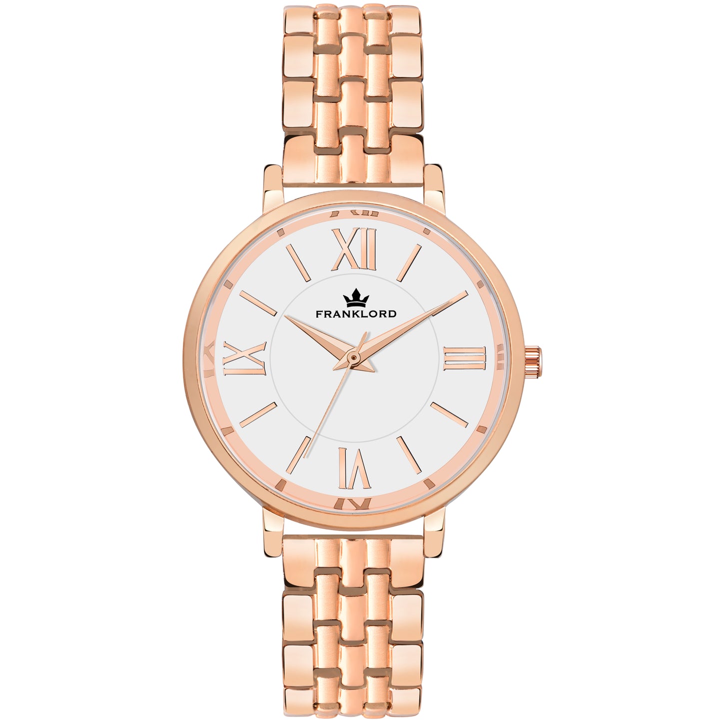 HER MAJESTY - Rose Gold- Royal Grace Watch For Women F-123 SRL