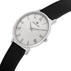 Franklord Classique Sterling - Leather Strap | Classic Silver Watch for Men