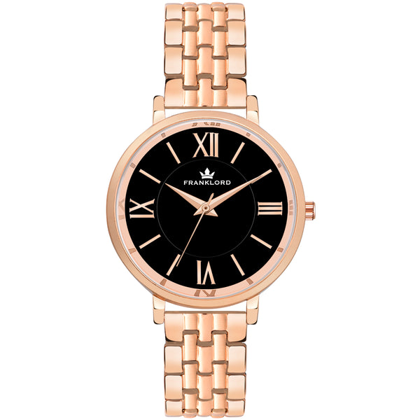 HER MAJESTY -Rose Gold- Elegance Redefined Watch For Women F-123 BRL