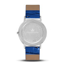 Franklord Classique Royal - Leather Strap | Slim Elegant Blue Dial Watch for Men