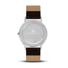 Franklord Classique Onyx - Leather Strap | Slim Black Dial Watch for Men
