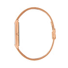 Franklord The Indian Tank – Rose Luxe | Slim Rose Gold Rectangular Watch for Men