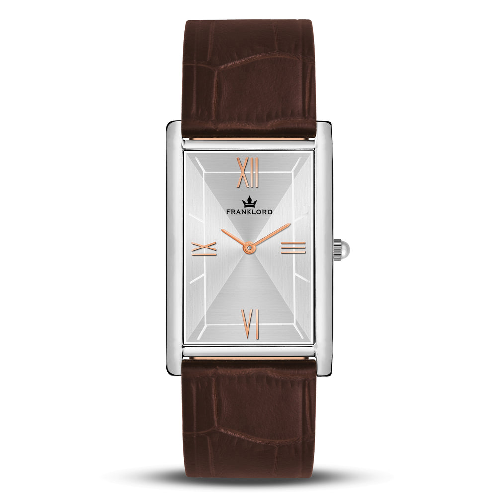 Franklord The Indian Tank – Ivory Crown | Slim Luxury Watch for Men
