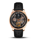 Franklord Navigator Sovereign - Dual Time Automatic Skeleton Watch For Men