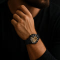 Franklord Mechanis 2.0 Noir Eclipse - Bridge Automatic Skeleton Watch