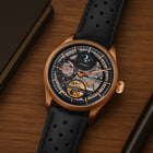 Franklord Navigator Sovereign - Dual Time Automatic Skeleton Watch For Men