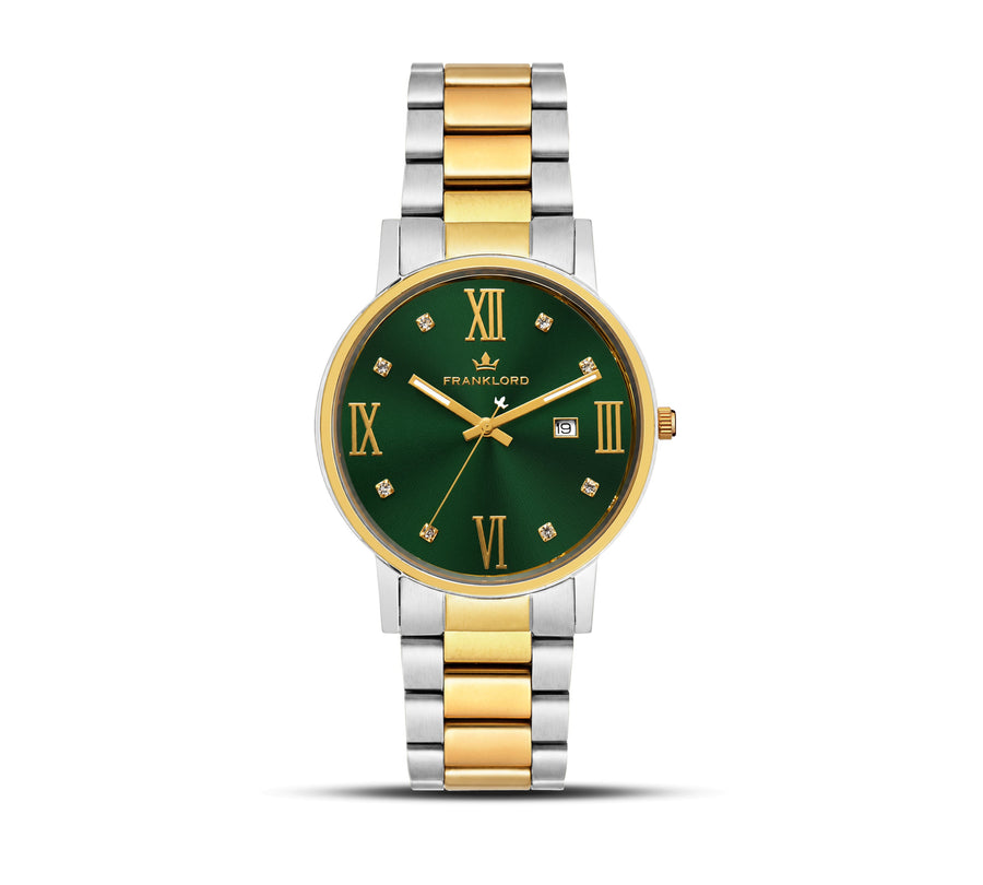 Franklord Maha Vastu Roman Ladies – Emerald Grace Dual Tone