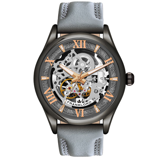 SELF WINDER - Grey - Mechanical Automatic Watch For Men  F-106 GTG 21