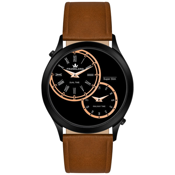 HARMONY- Brown- Harmony Heaven Watch For Men F-129 SBG