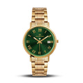 Franklord Ladies Maha Vastu Watch | Green in Gold (Prosperity Series)