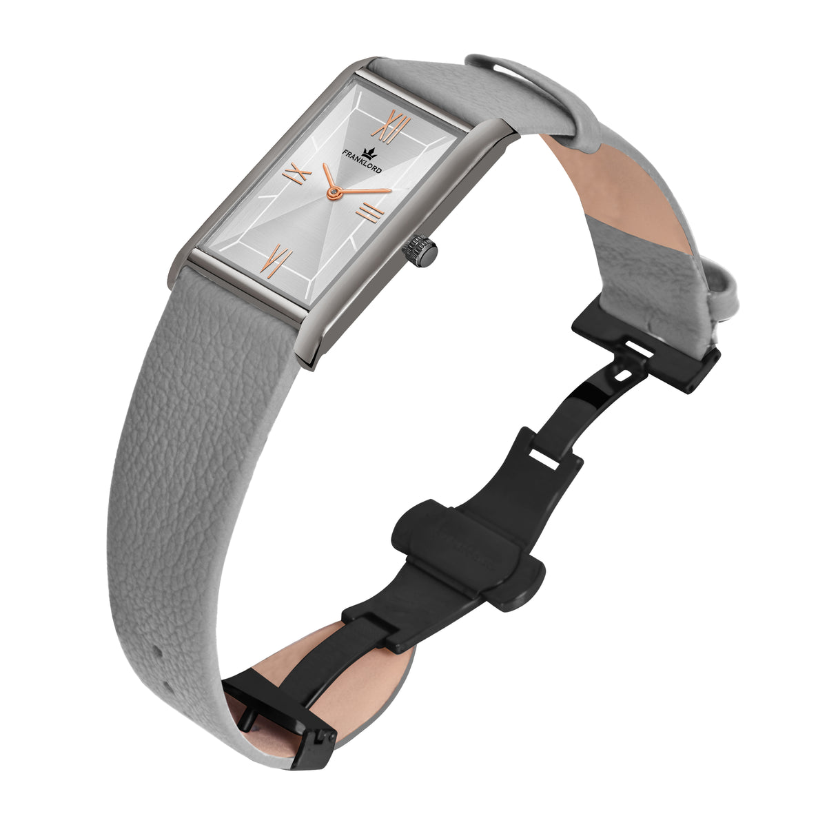 Franklord The Indian Tank – Ash Luxe | Slim Luxury Watch for Men