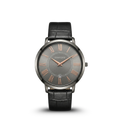 The Classic Roman Men's Watch - Graphite Rose