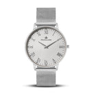 Franklord Classique Sterling - Milanese Bracelet | Classic Silver Watch for Men