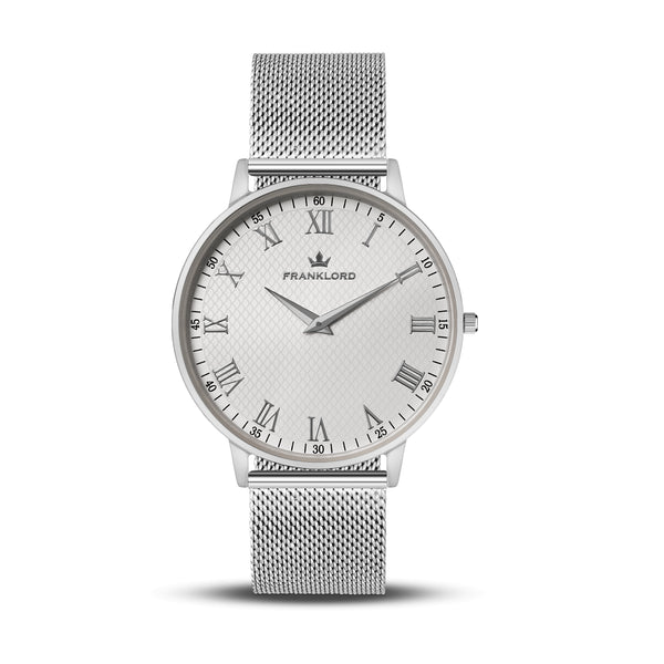 Franklord Classique Sterling | Classic Silver Watch for Men