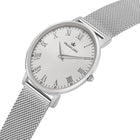 Franklord Classique Sterling - Milanese Bracelet | Classic Silver Watch for Men
