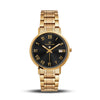 Franklord Ladies Maha Vastu Watch | Black in Gold (Authority Series)