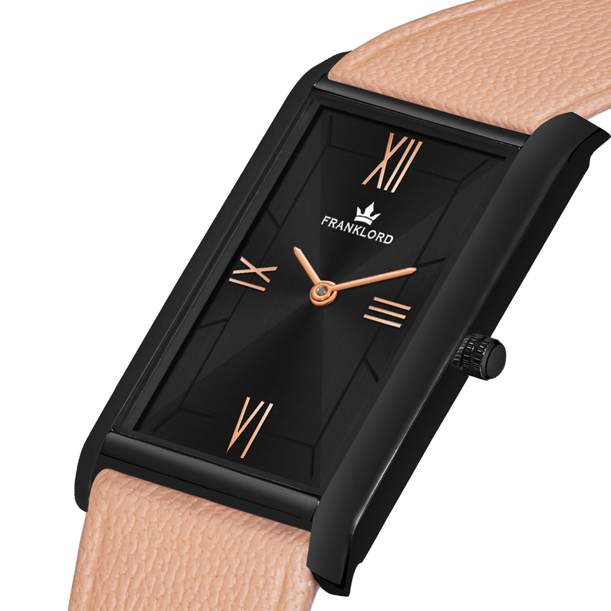 Franklord The Indian Tank – Dusky Royale | Slim Luxury Watch for Men