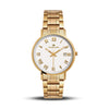 Franklord Ladies Maha Vastu Watch | White in Gold (Clarity Series)