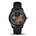 Franklord Navigator Phantom - Dual Time Automatic Skeleton Watch For Men