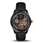 Franklord Navigator Phantom - Dual Time Automatic Skeleton Watch For Men