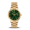 Franklord Mens Maha Vastu Watch - Emerald Green