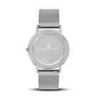 Franklord Classique Onyx - Milanese Bracelet | Slim Black Dial Watch for Men