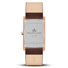 Franklord The Indian Tank – Black Royale | Slim Luxury Watch for Men