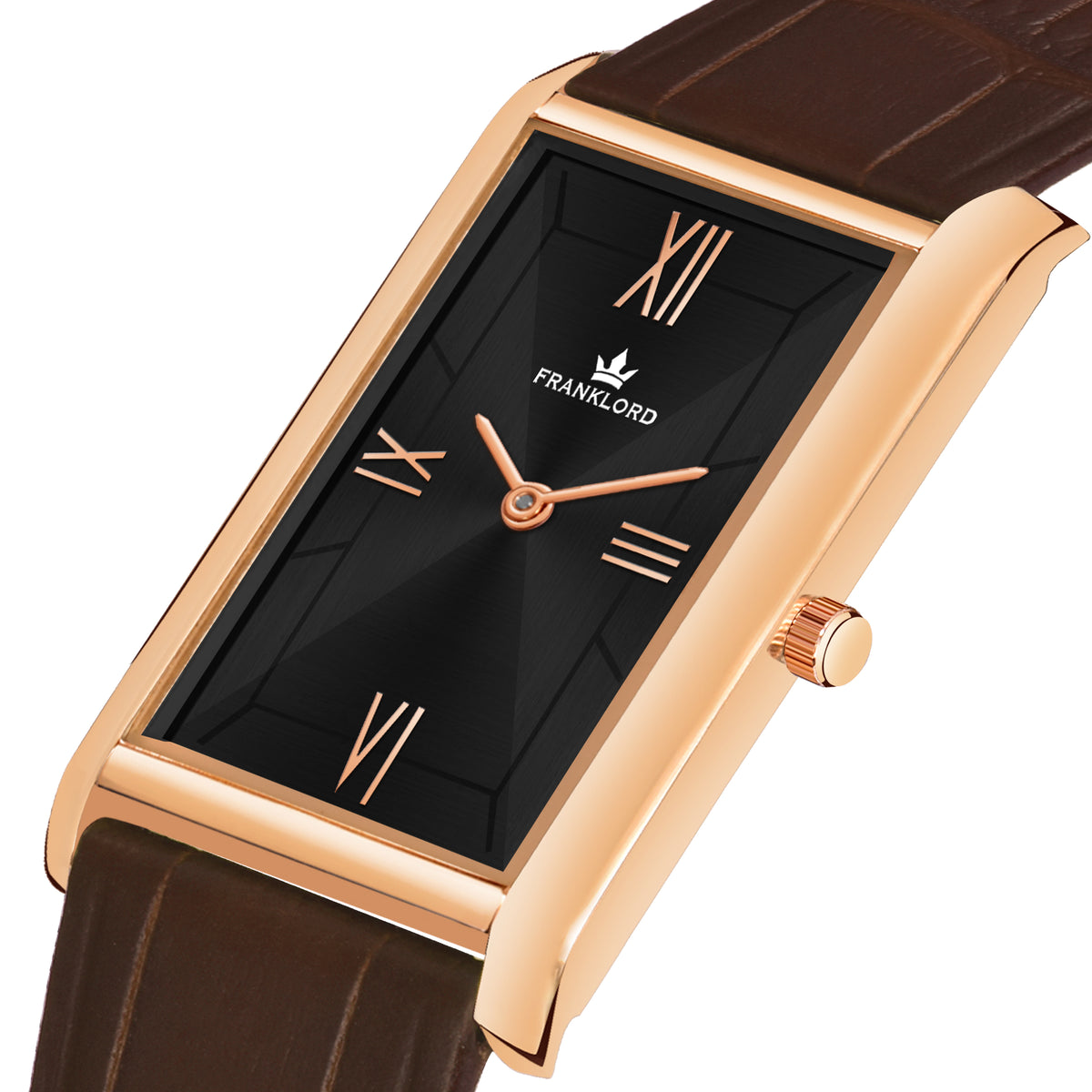 Franklord The Indian Tank – Black Royale | Slim Luxury Watch for Men