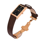 Franklord The Indian Tank – Black Royale | Slim Luxury Watch for Men