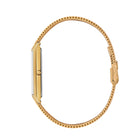 Franklord The Indian Tank – Midnight Gold | Slim Rectangular Black & Gold Luxury Watch