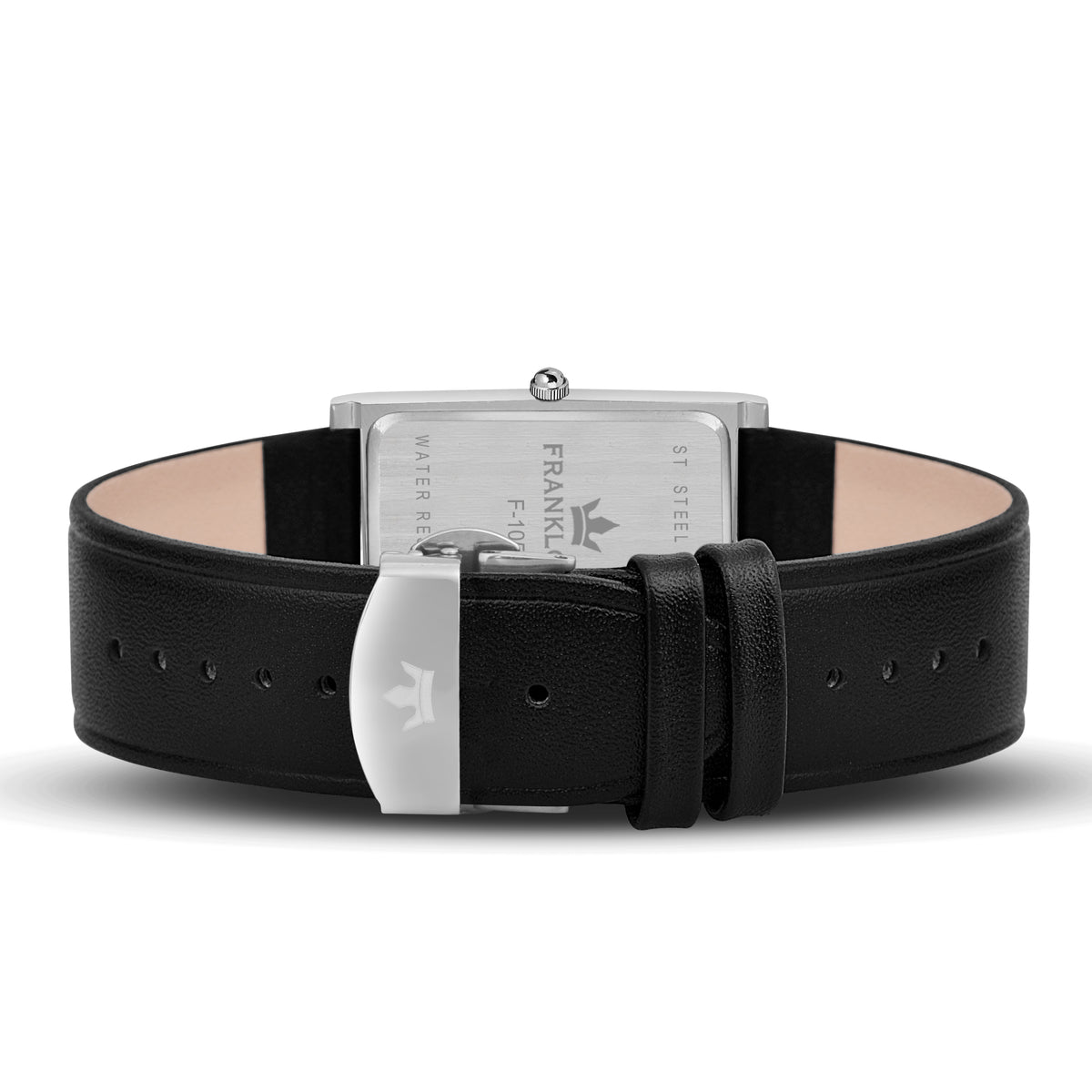Franklord The Indian Tank – Monarch Silver | Slim Luxury Watch for Men