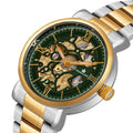 Franklord Mechanis – Emerald Monarch | Luxury Skeleton Automatic Watch