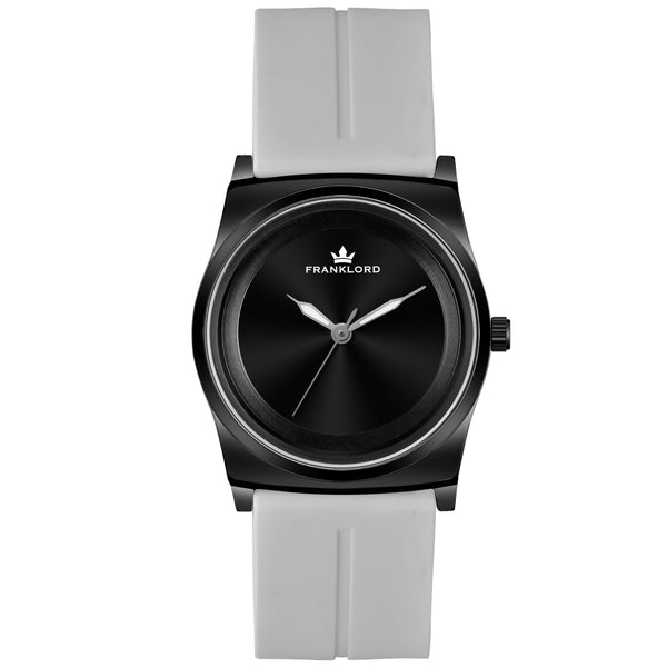 NEW ERA - Grey - Sporty Elegance Unveiling Silicon Watch For Women F-120 BBLL