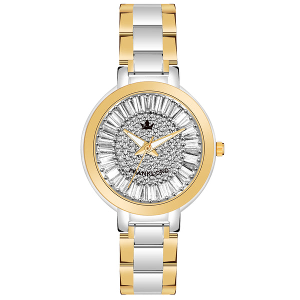 MARRIAGE INNOVATIONS - Gold -Sparkling Splendor Watch For Women's   F-107 GTL