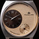 Franklord Eccentrica | Asymmetric Small Second Watch - The Champagne Dune