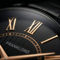 The Classic Roman Men's Watch - Obsidian Black