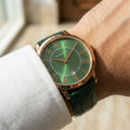 The Classic Roman Men's Watch - Imperial Green