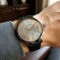 The Classic Roman Men's Watch - Graphite Rose