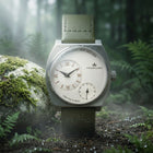 Franklord Eccentrica | Asymmetric Small Second Watch - The Ivory Sage
