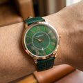 The Classic Roman Men's Watch - Imperial Green