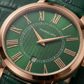 The Classic Roman Men's Watch - Imperial Green