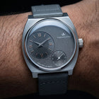 Franklord Eccentrica | Asymmetric Small Second Watch - The Graphite Stealth